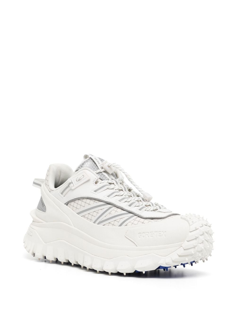 Shop Moncler Trailgrip Gtx Low-top Sneakers In Weiss