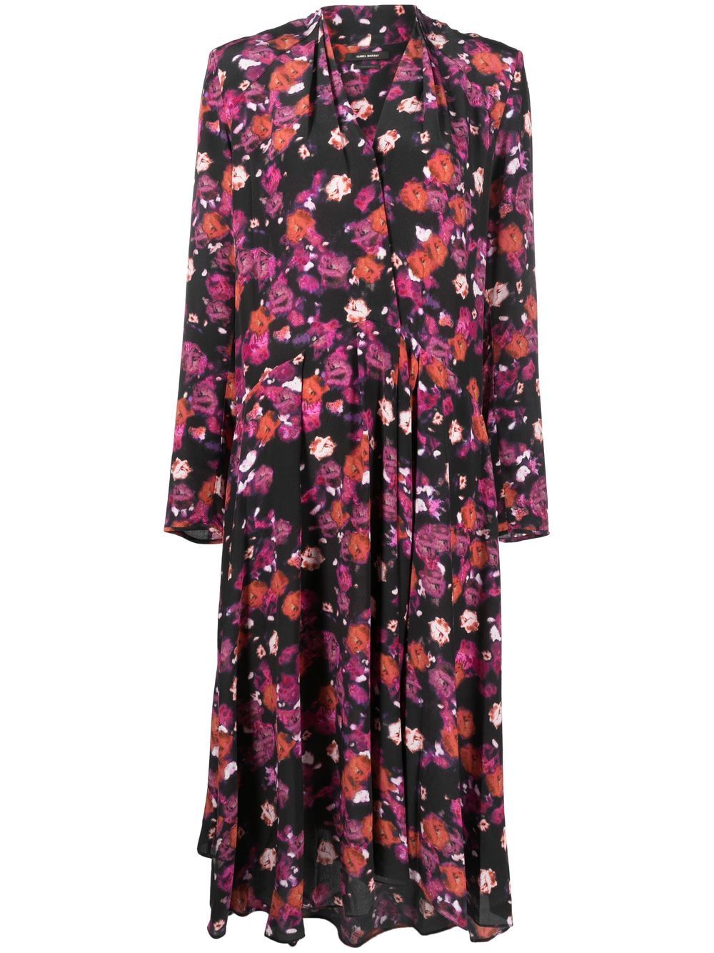 

Isabel Marant floral-print dress - Black