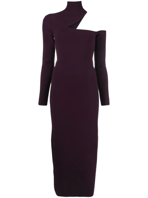 high-neck Knitted Dress - Farfetch