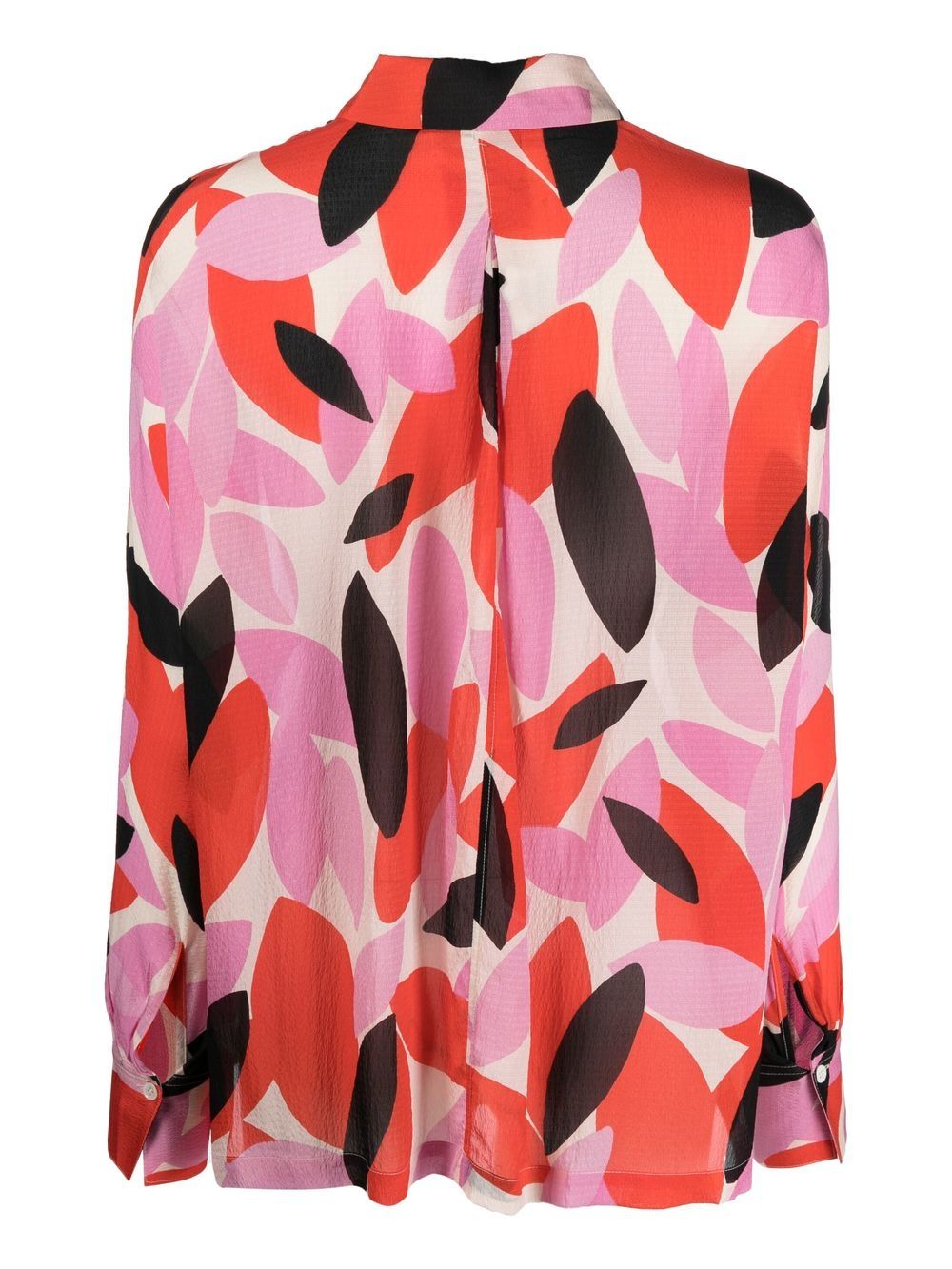 Essentiel Antwerp abstract-pattern long-sleeve Shirt - Farfetch