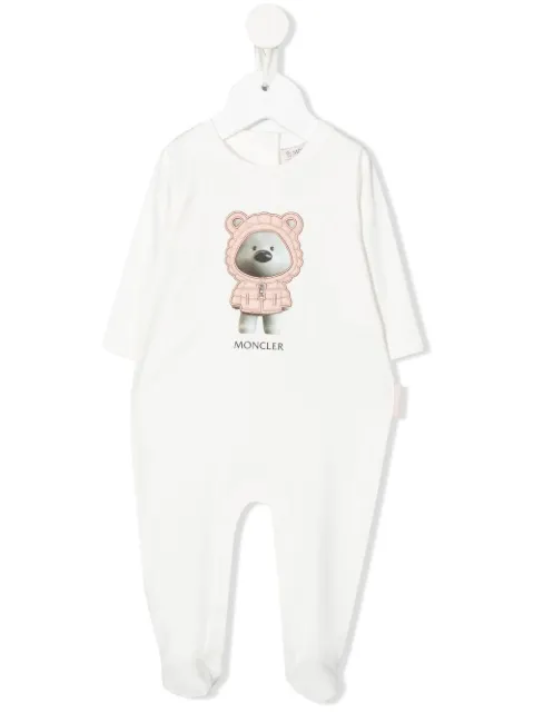 Moncler Enfant graphic-print babygrow