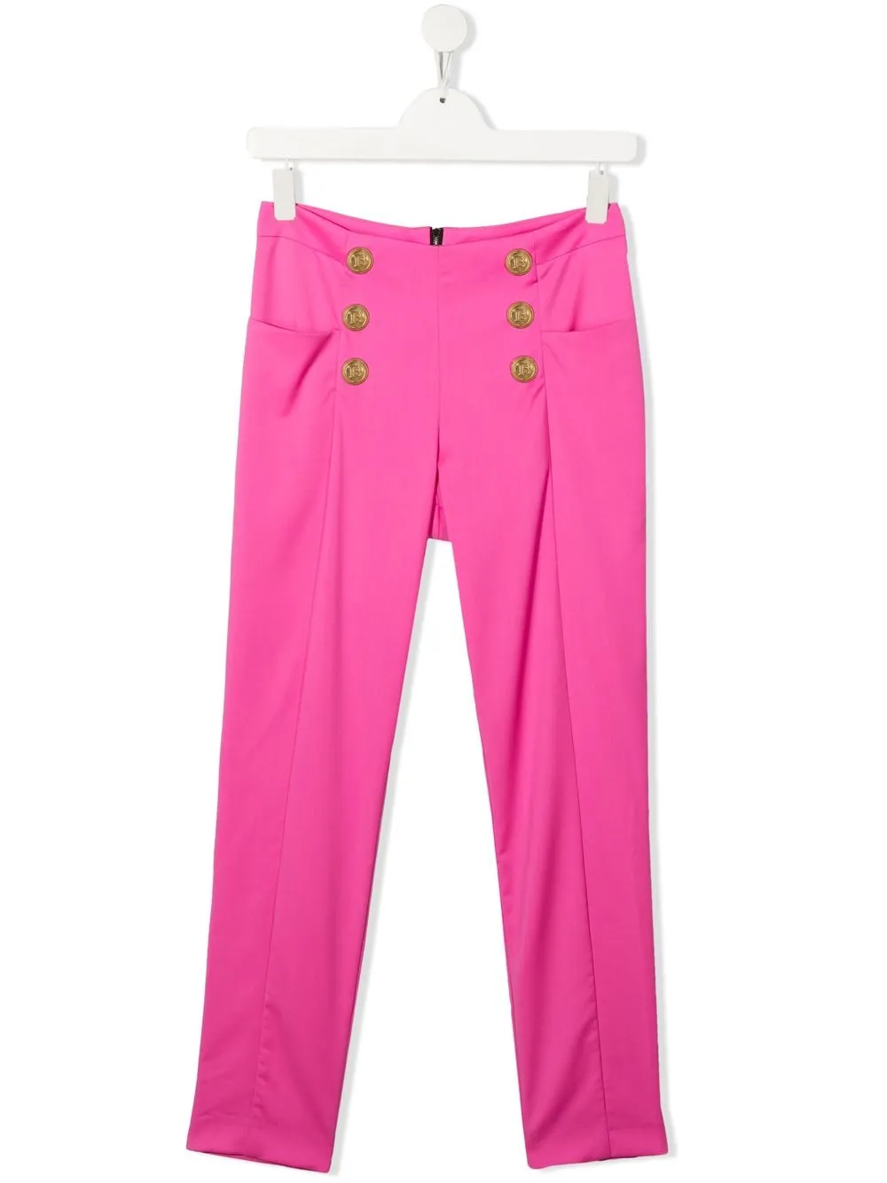 

Balmain Kids pantalones con botones decorativos - Rosado