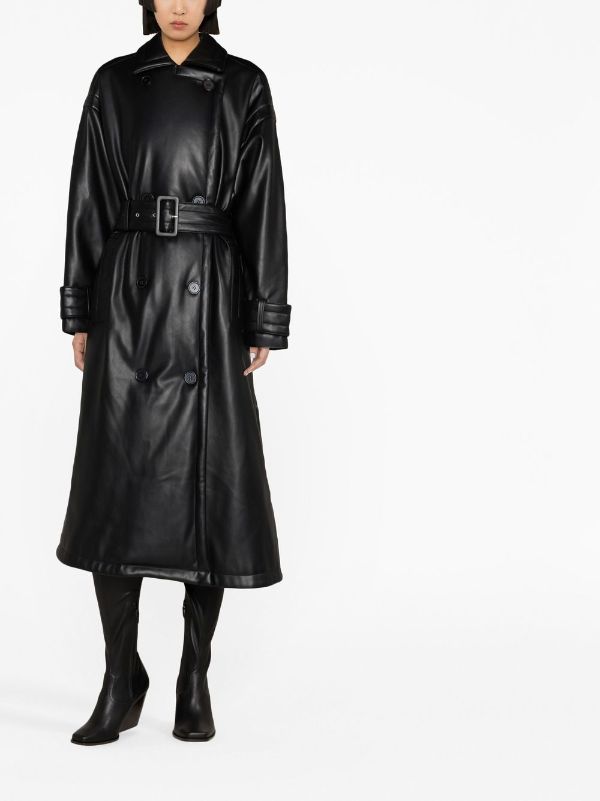 Louis Vuitton pre-owned Monogram-lining Trench Coat - Farfetch
