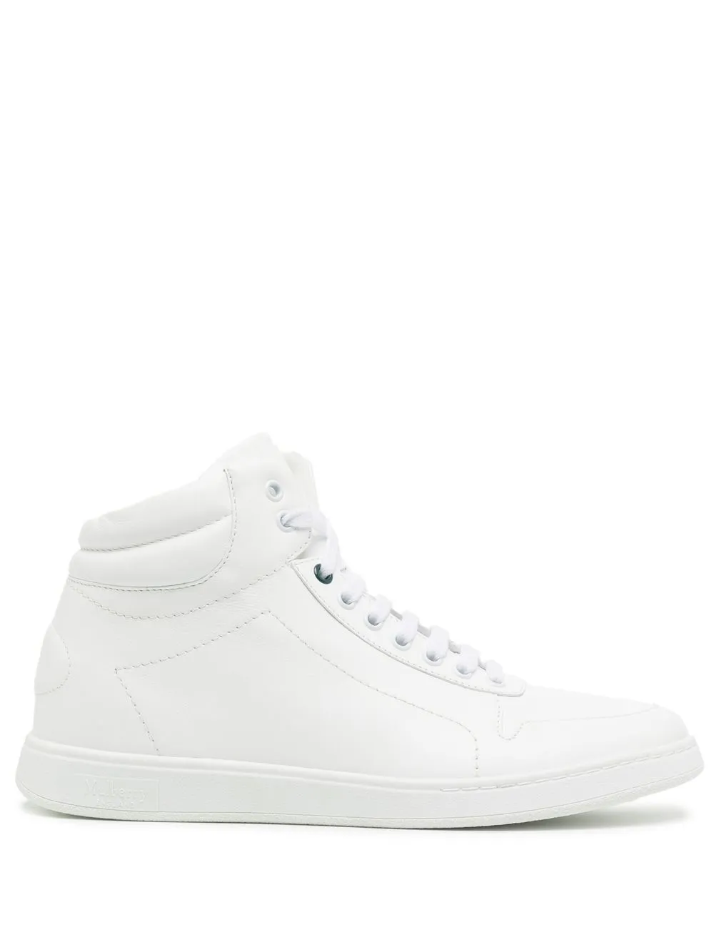 

Mulberry tenis altos con agujetas - Blanco