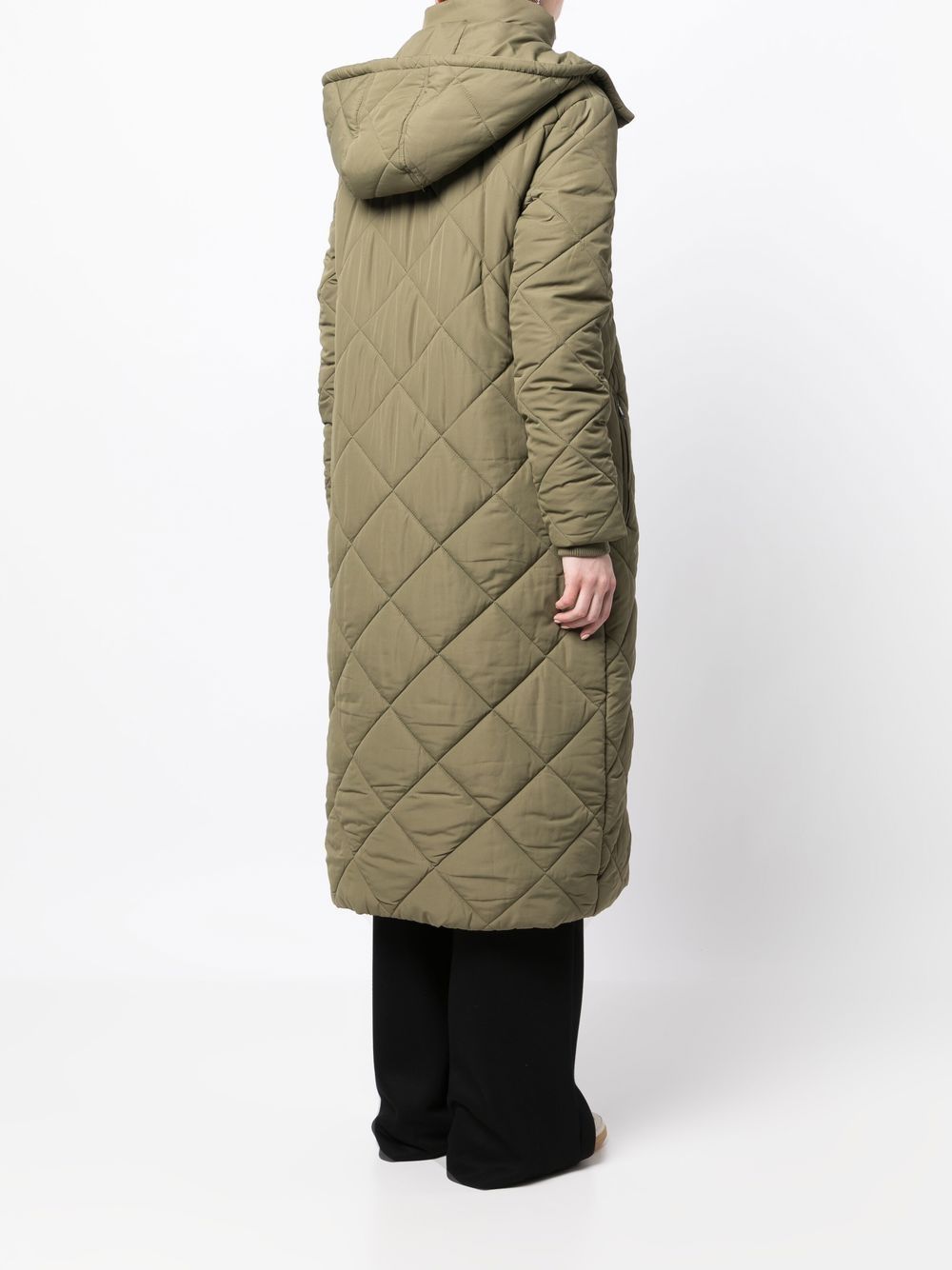 The Upside Tania Quilted Longline Puffer Coat - Farfetch