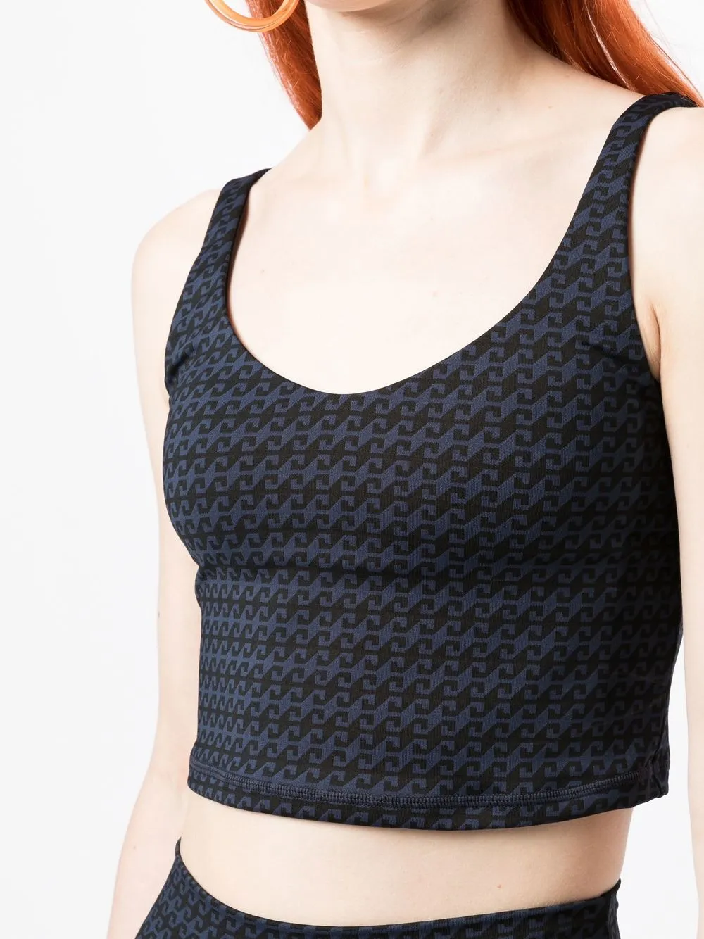 The Upside Graphic-print Tank Top In Blue | ModeSens