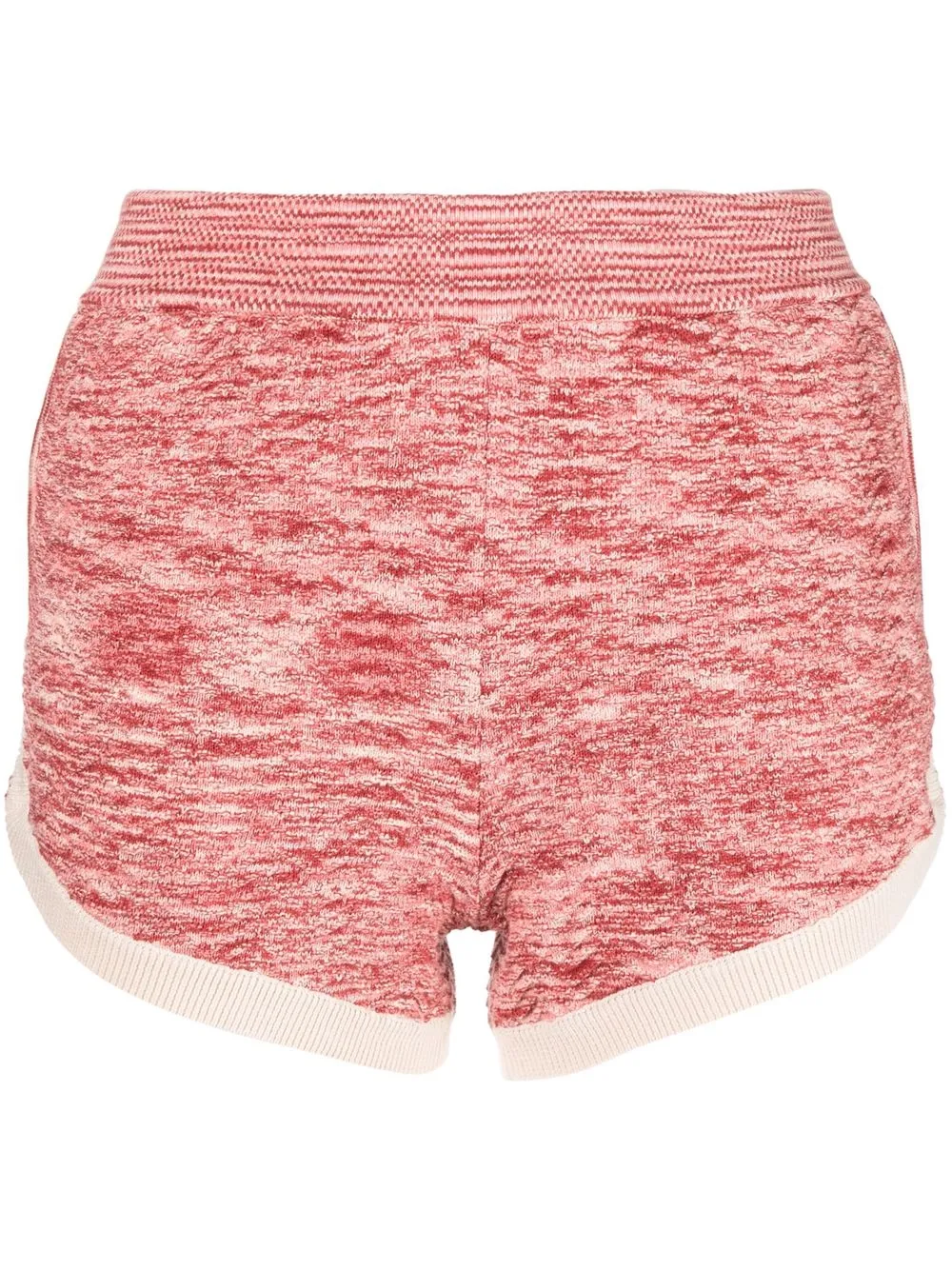 

The Upside Malu Mika fine-knit shorts - Red