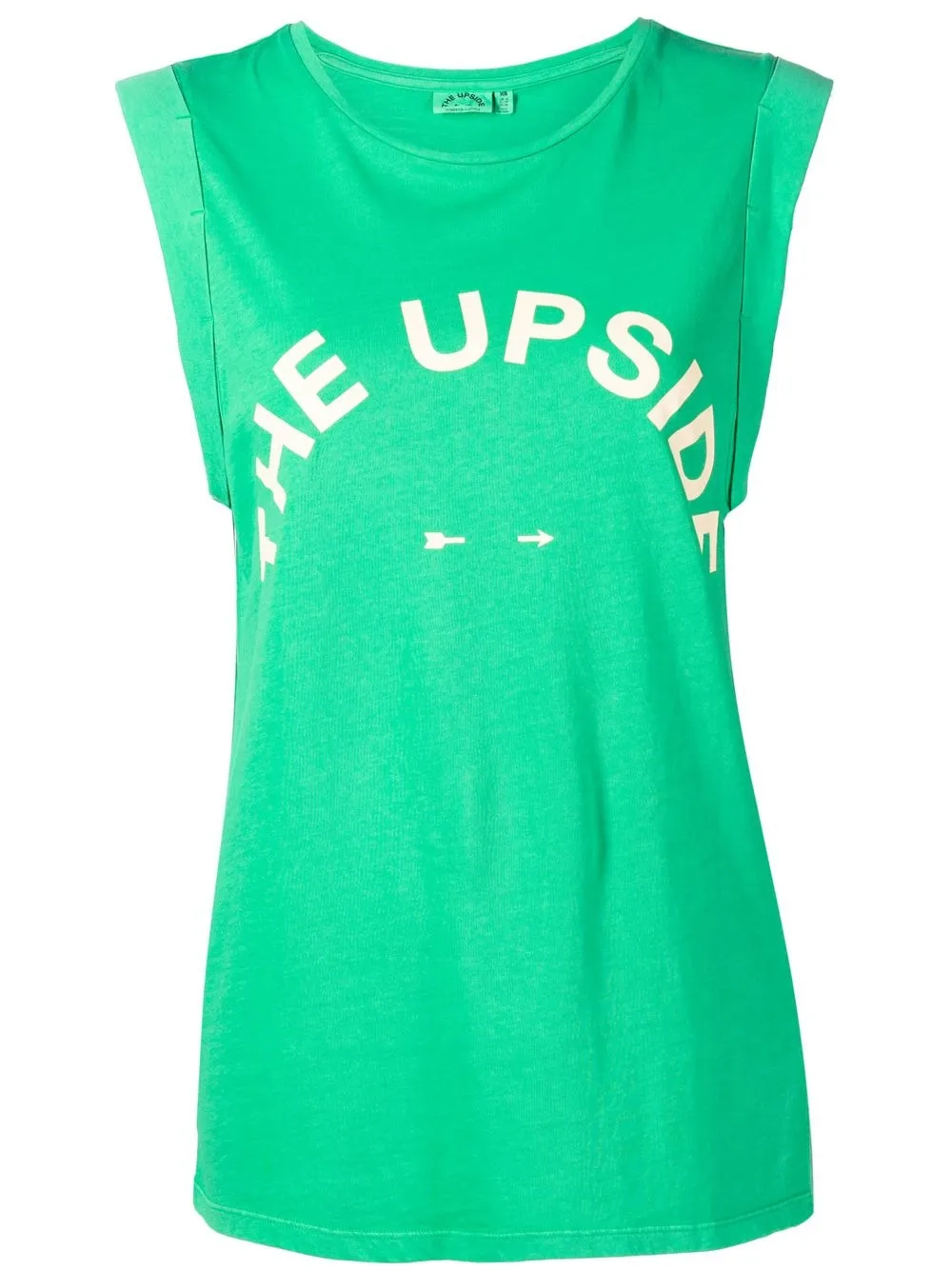 

The Upside logo-print tank top - Green