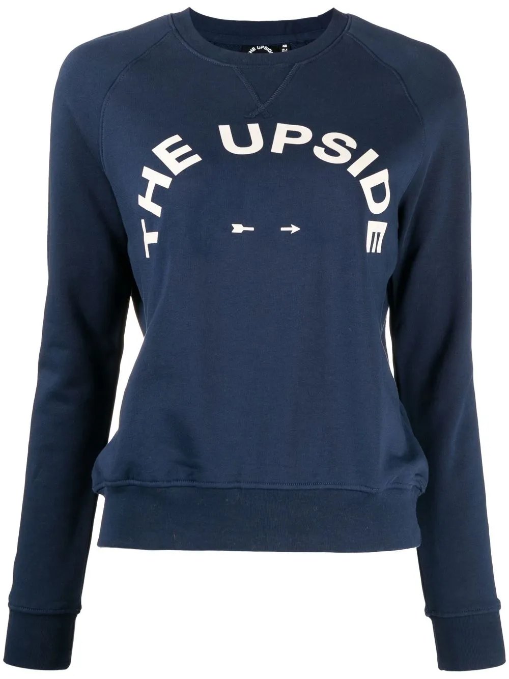 

The Upside sudadera con logo estampado - Azul