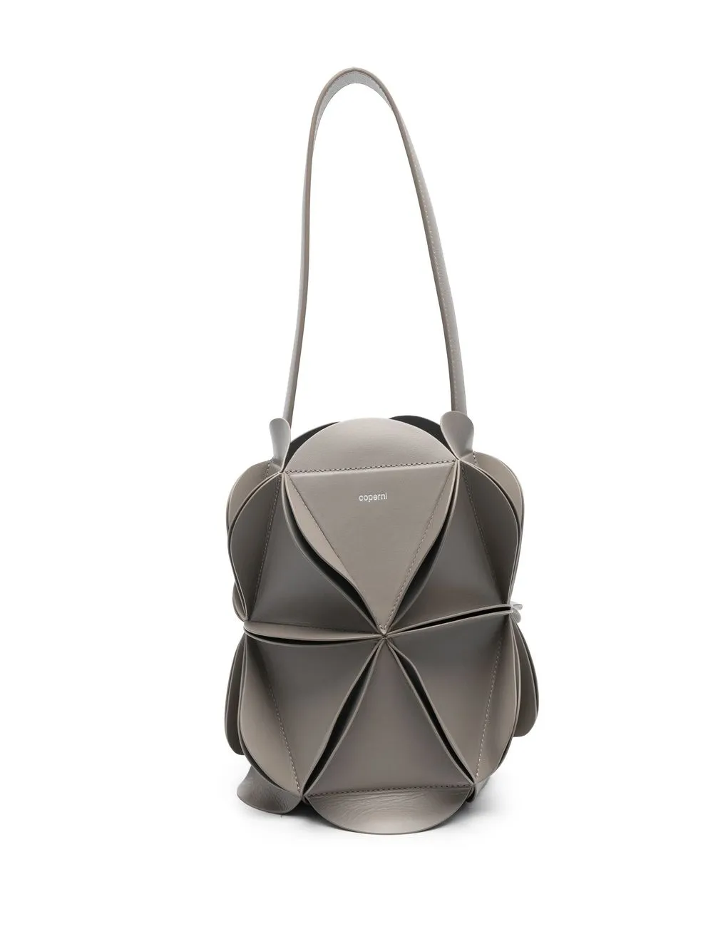 

Coperni Origami leather bucket bag - Grey