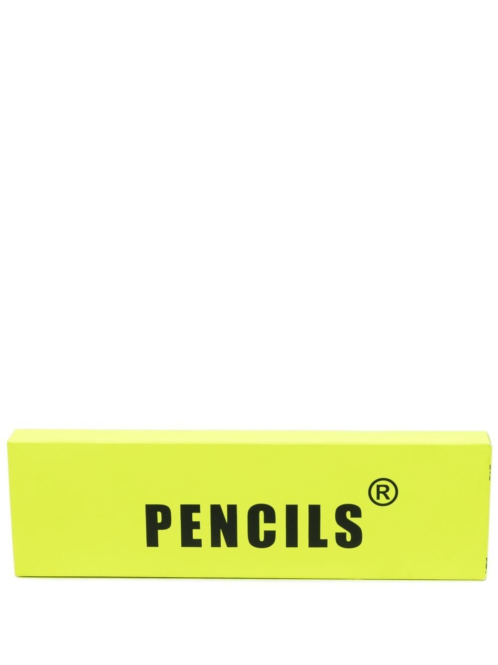 Msgm Logo-print Pencil Set In Schwarz