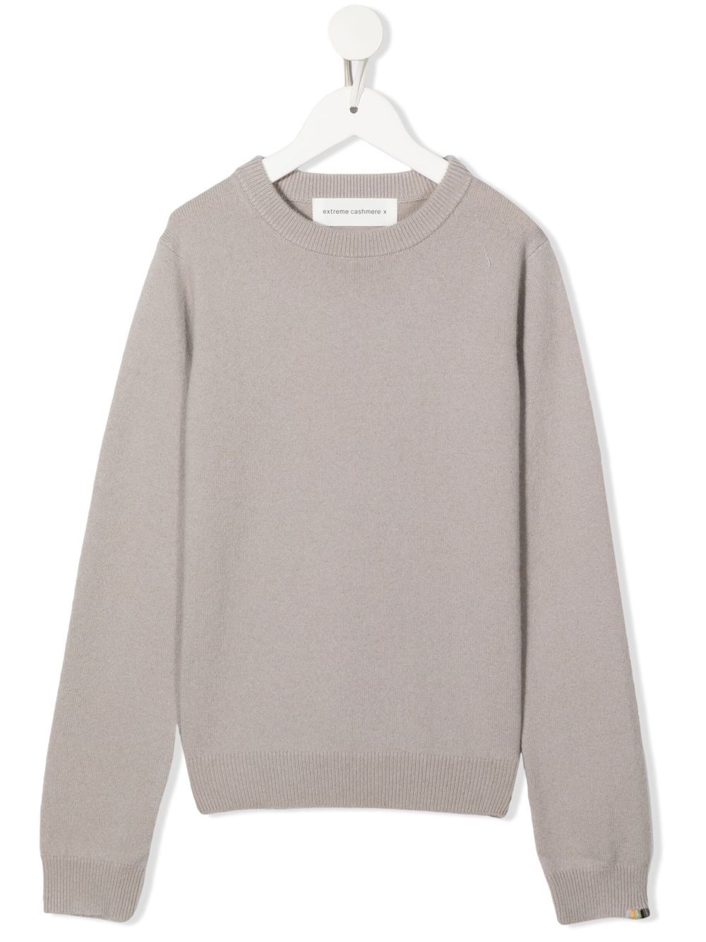 

extreme cashmere fine-knit ribbed-trim jumper - Neutrals