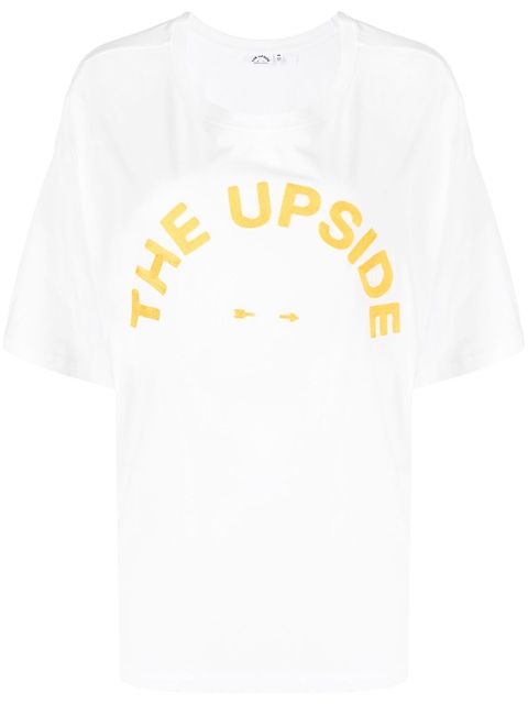 The Upside Laura logo-print T-shirt