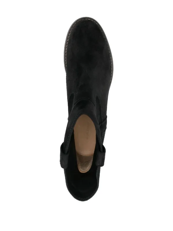 ISABEL MARANT｜BOOTS (SUSEE (BO0009FA A1A11S 01BK)) Susee Low Boots Woman black | ISABEL MARANT Official online