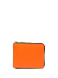 Comme Des Garçons Wallet colour-block leather wallet - Orange