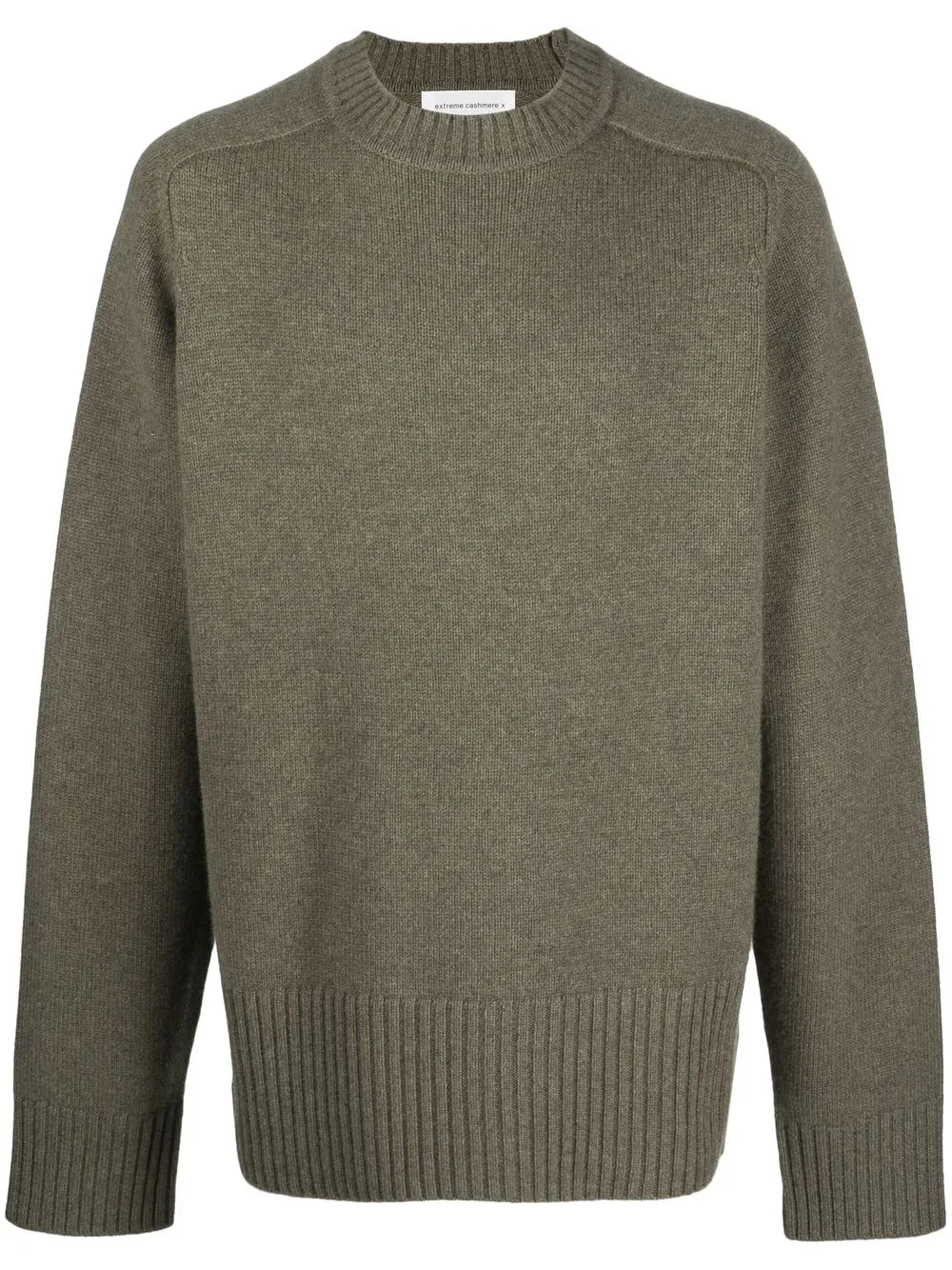 

extreme cashmere Mama crew-neck cashmere jumper - Green