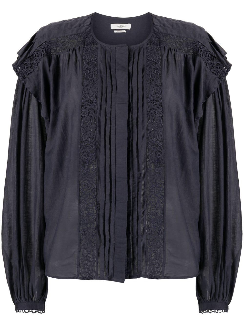 Isabel Marant Étoile metallic detail blouse Smart Closet