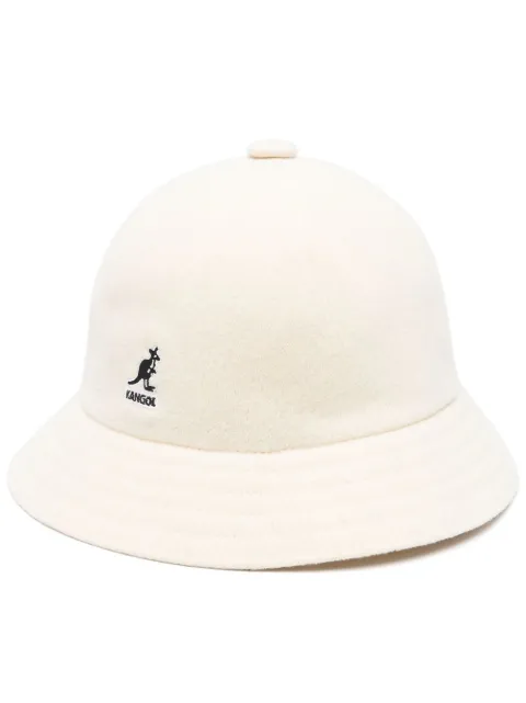Kangol logo刺绣渔夫帽