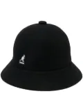 Kangol logo-embroidered bucket hat - Black