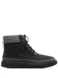 UGG padded-ankle lace-up boots - Black