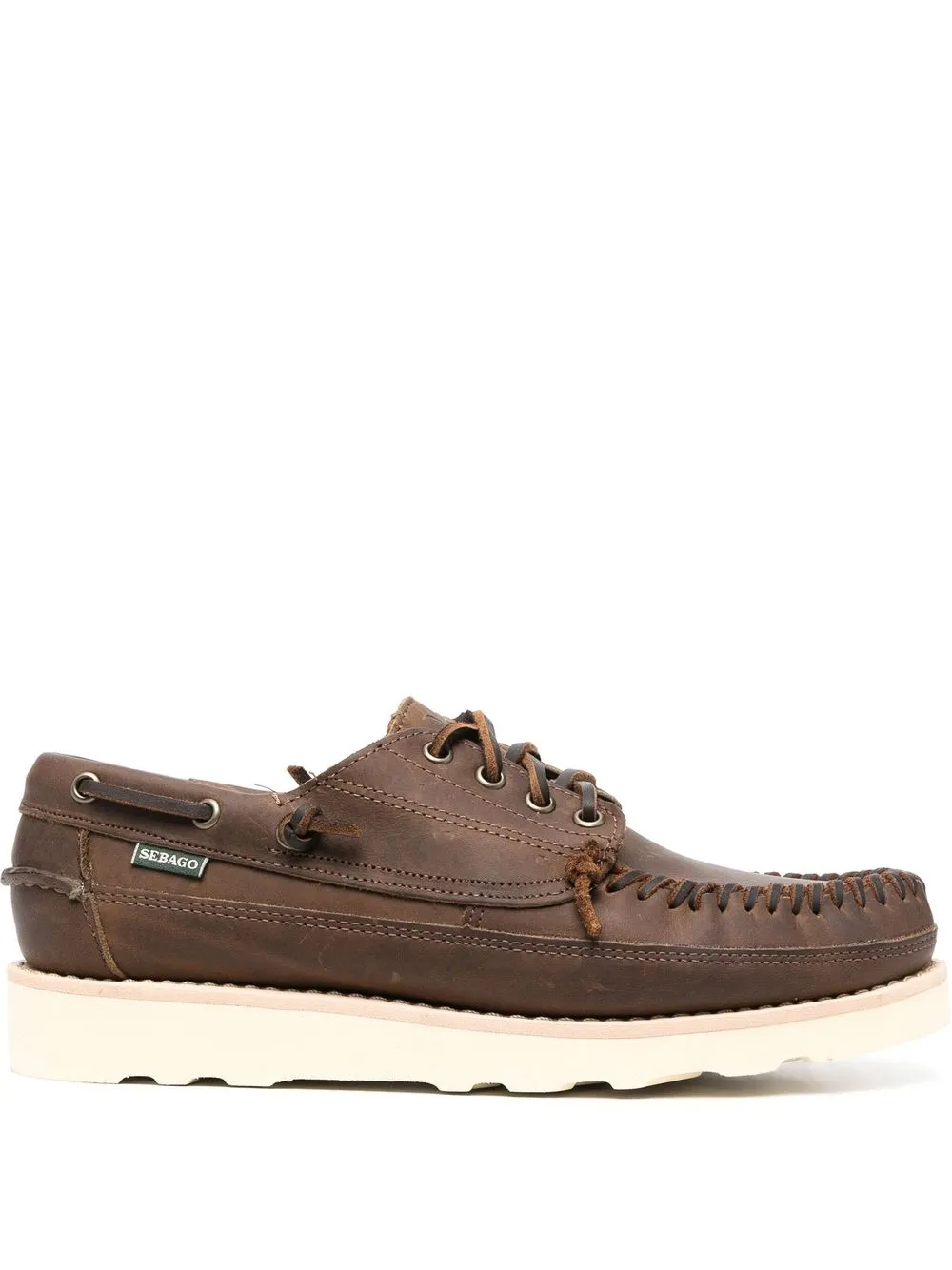 

Sebago zapatos top sider con agujetas - Marrón