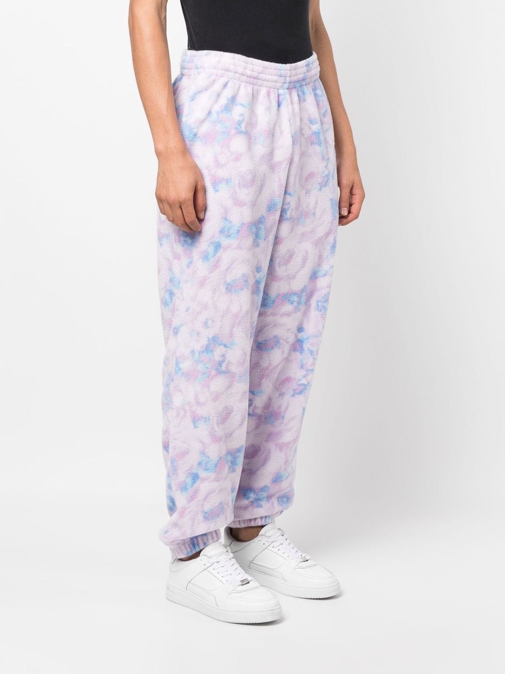 Martine Rose Textured floral-print Track Pants - Farfetch