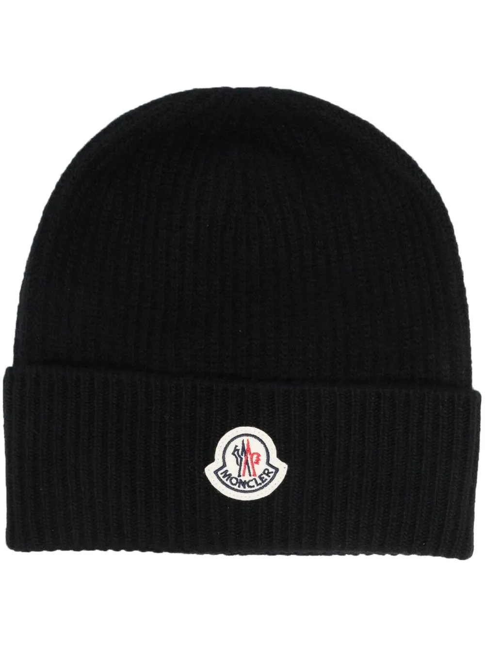 

Moncler gorro con parche del logo - Negro
