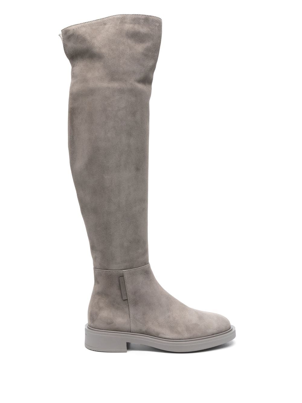 

Gianvito Rossi Lexington over-the-knee suede boots - Grey