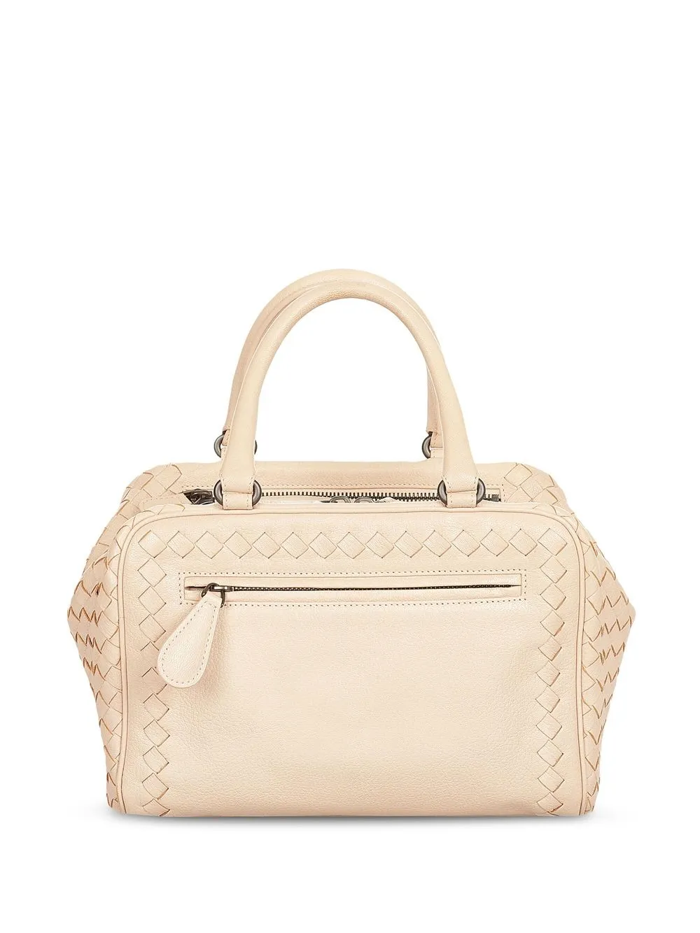 

Bottega Veneta Pre-Owned Intrecciato top-handle bag - Neutrals
