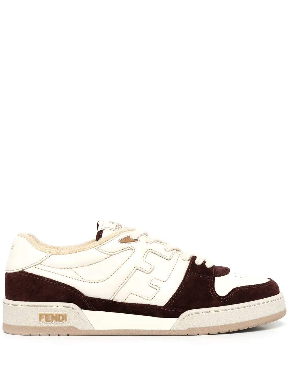 

Fendi tenis bajos Match - Neutro
