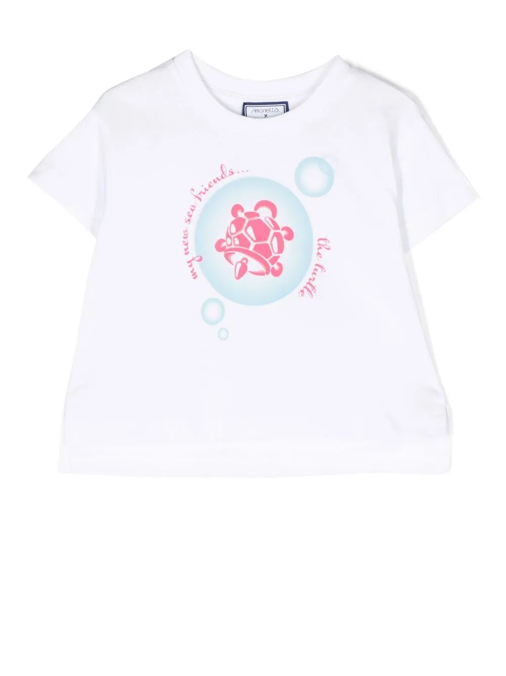 

Simonetta graphic-print cotton T-shirt - White