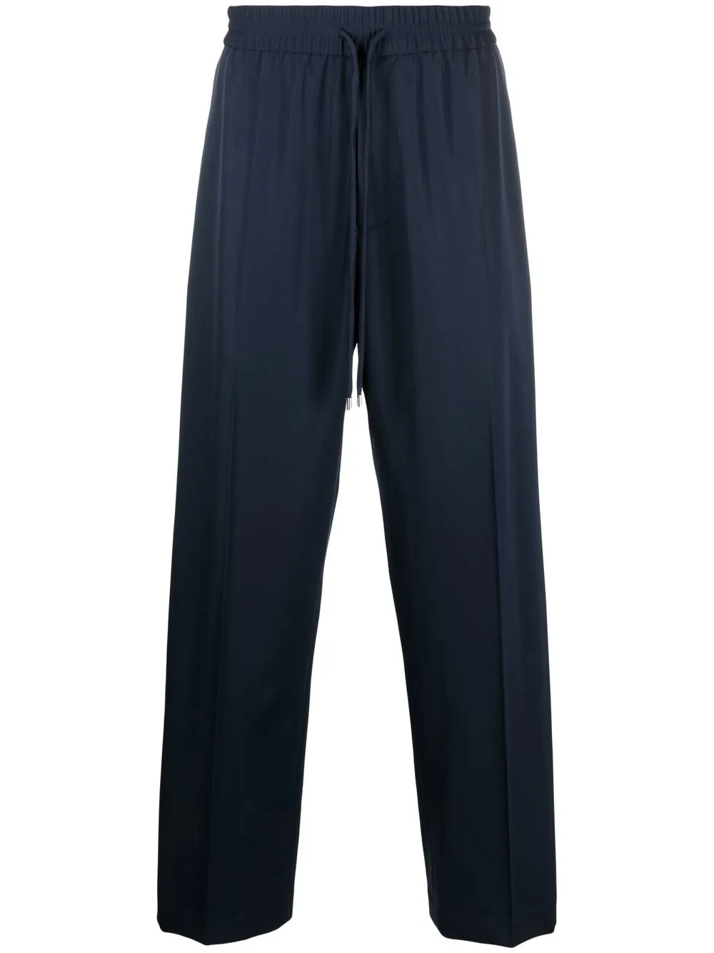 

Lanvin straight-leg drawstring-waistband trousers - Blue