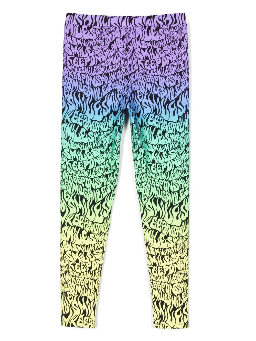 Stella McCartney Kids Legging met grafische print - Groen