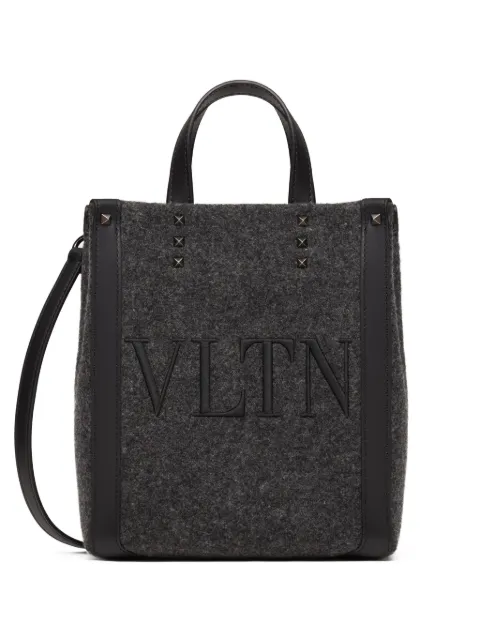Valentino Garavani Rockstud-embellished logo tote bag