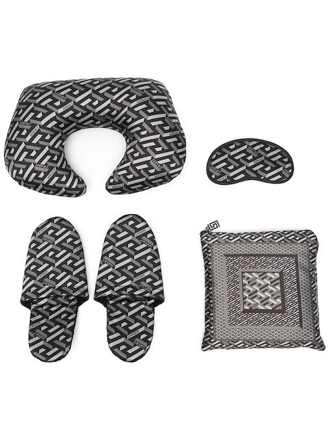 Versace La Greca-patterned travel set