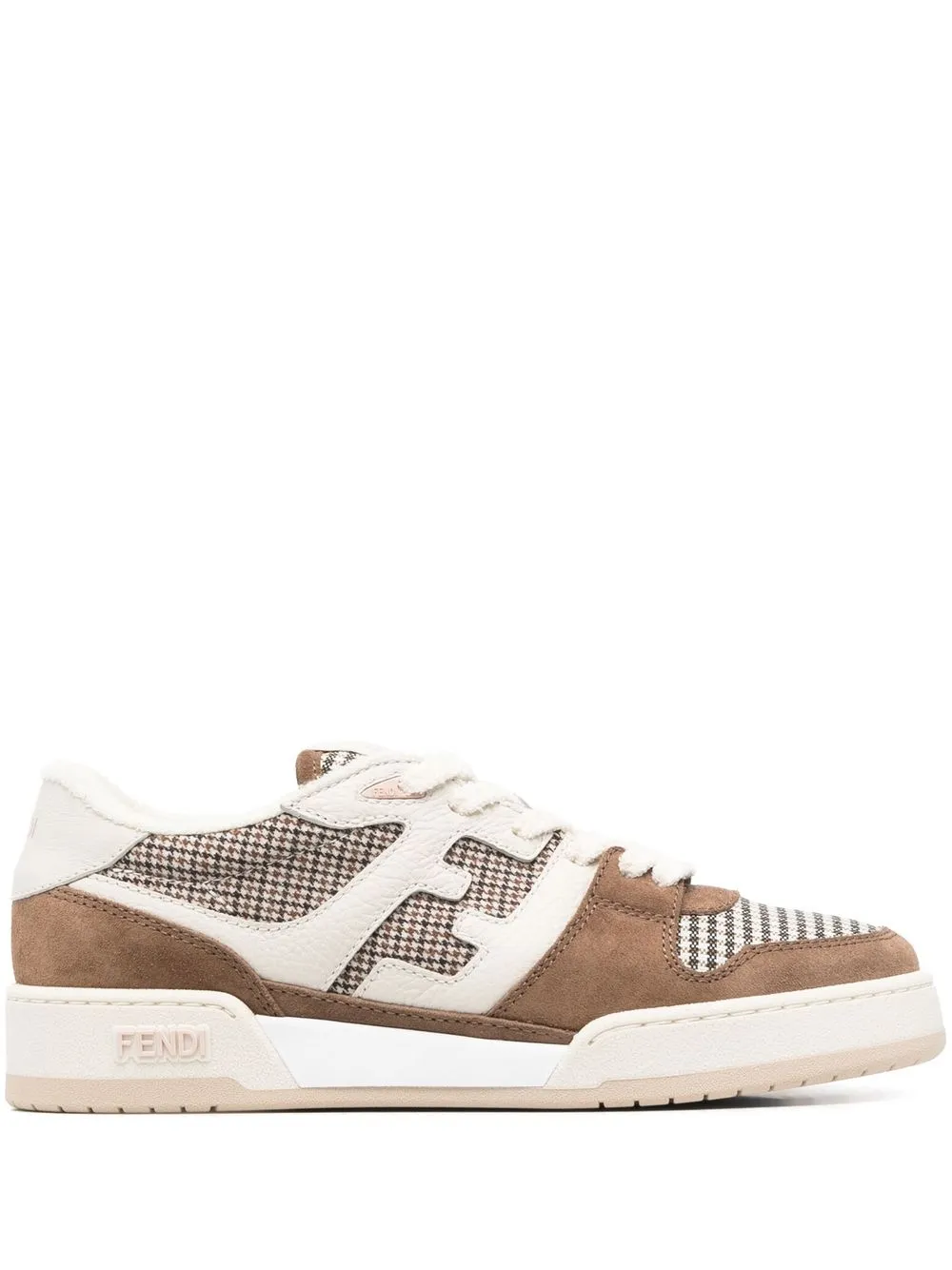 

Fendi tenis bajos Match - Marrón