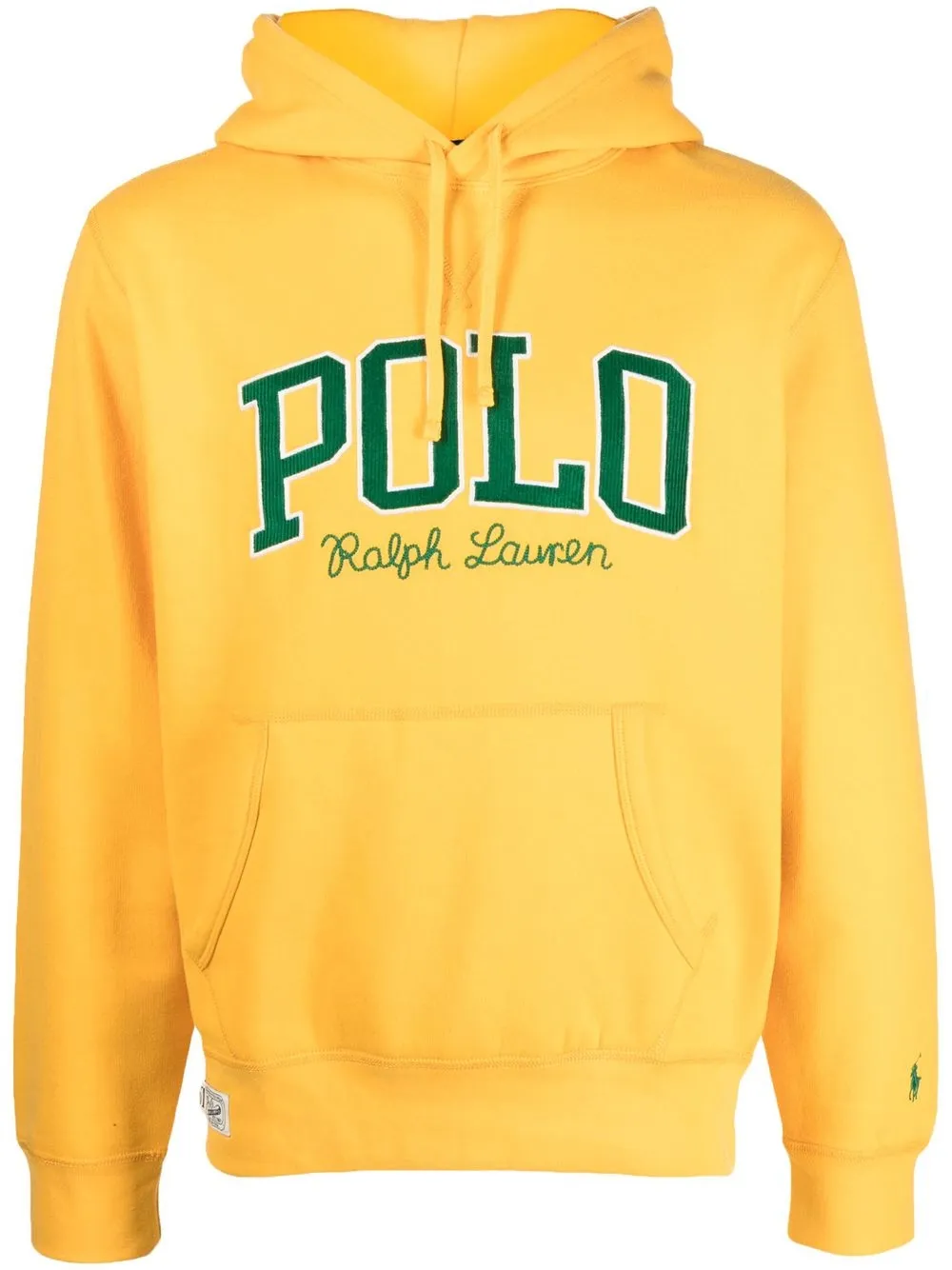 

Polo Ralph Lauren hoodie con logo bordado - Amarillo