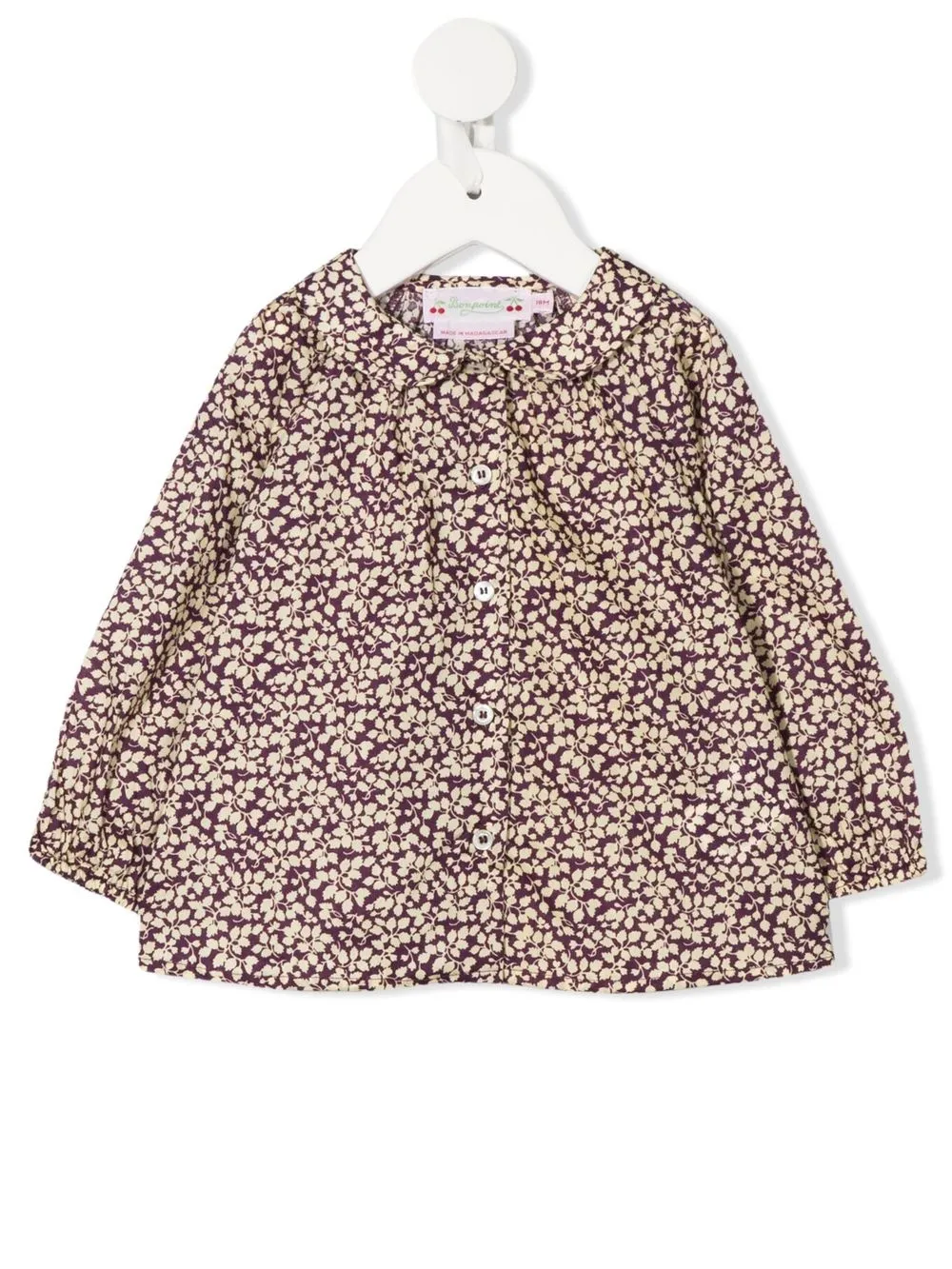 

Bonpoint all-over floral print blouse - Neutrals