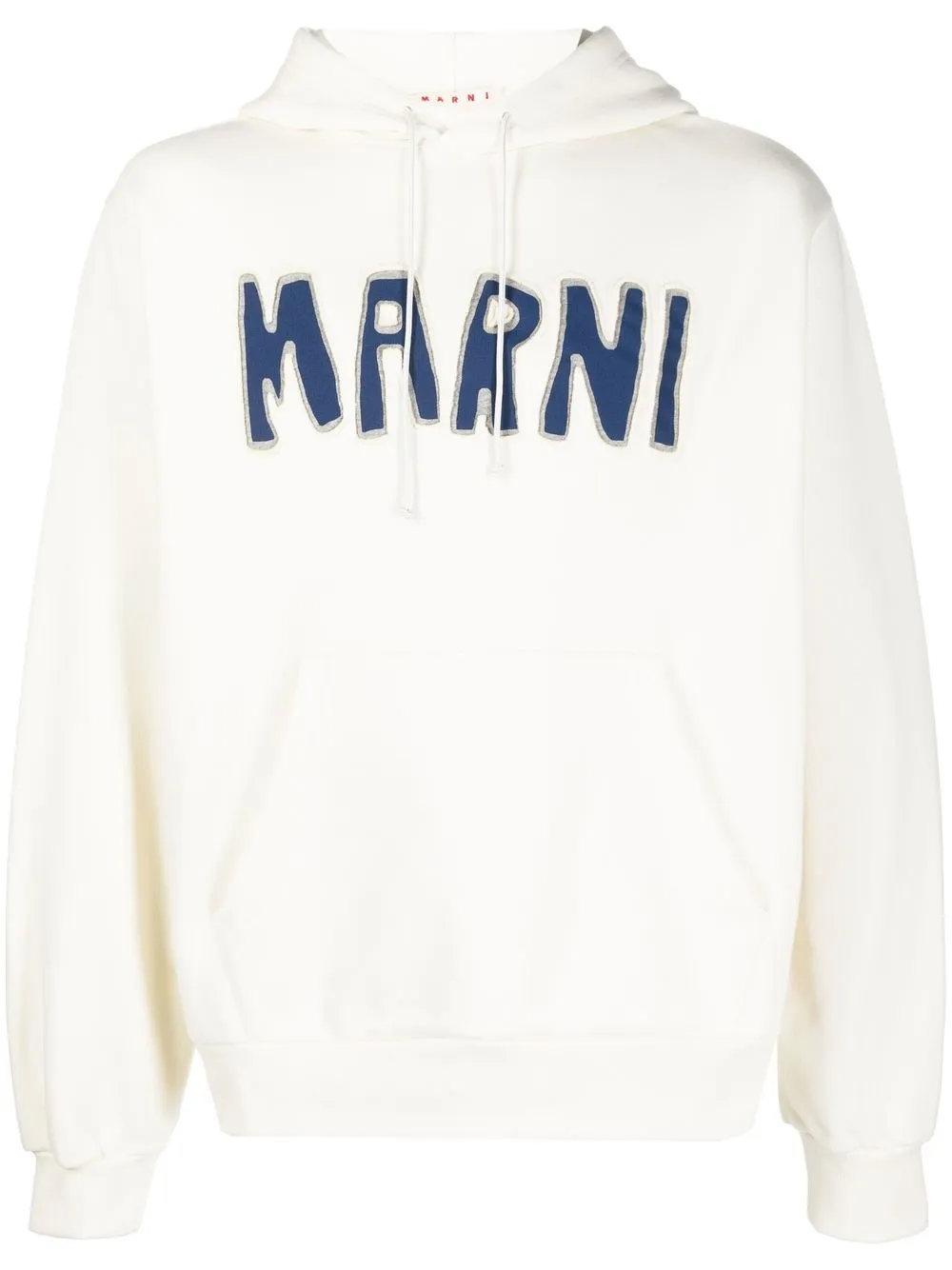 

Marni hoodie con logo estampado - Neutro