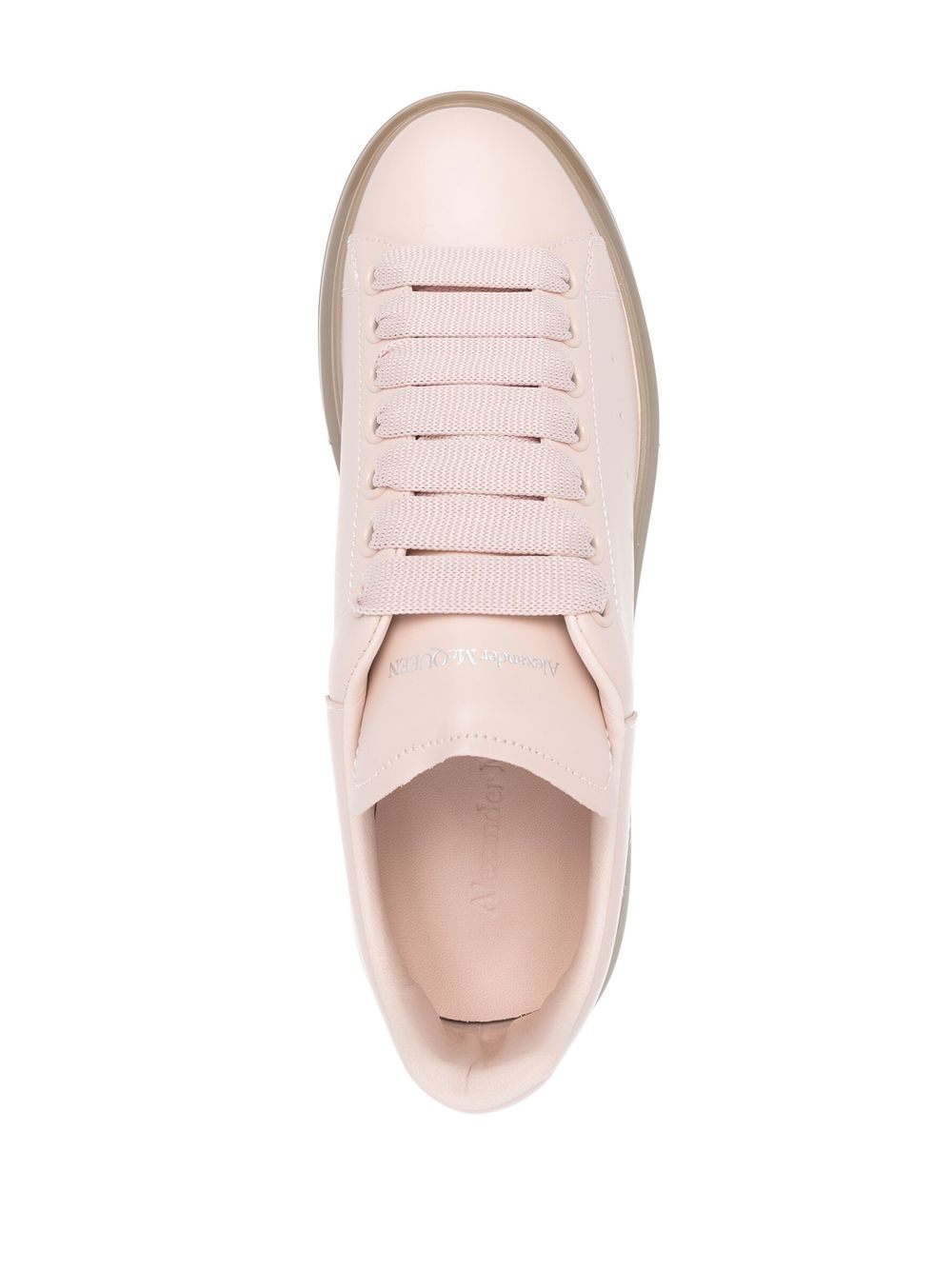 Alexander McQueen leather chunky-sole sneakers Women