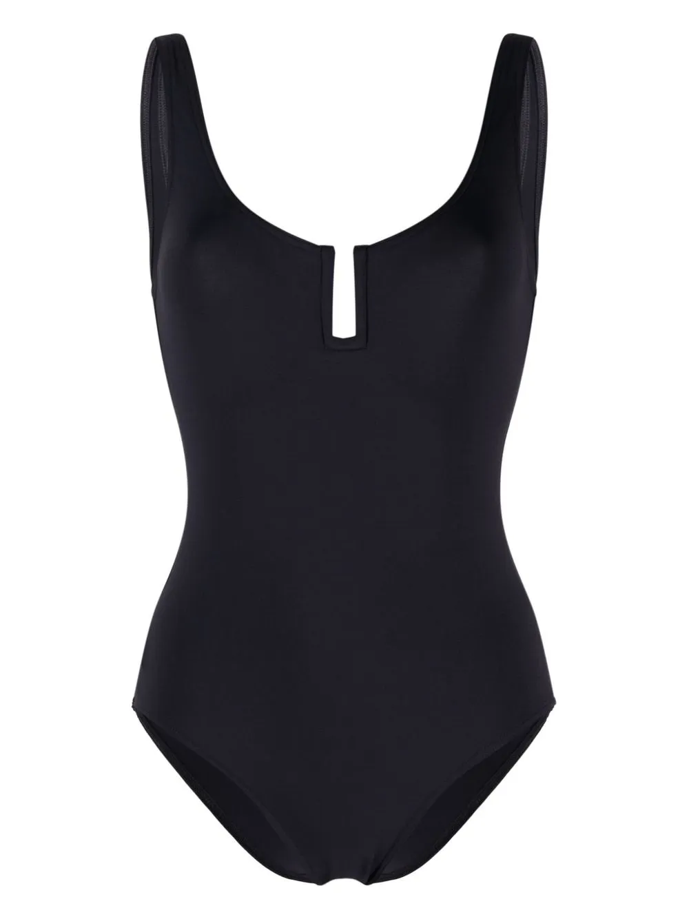 Image 1 of ERES cut-out neckline swimsuit