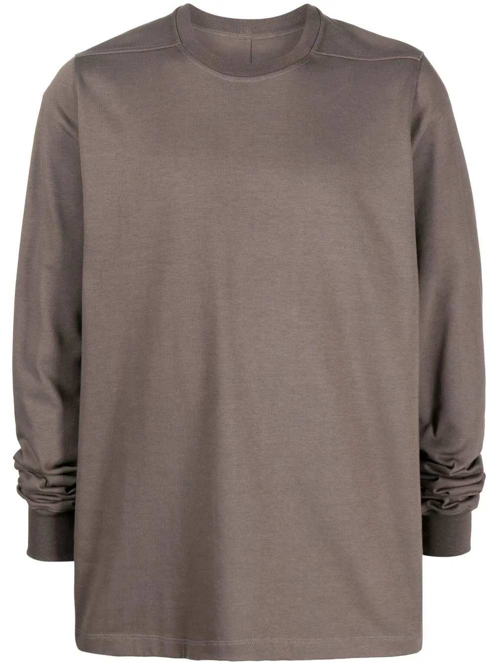 

Rick Owens top manga larga con logo - Gris