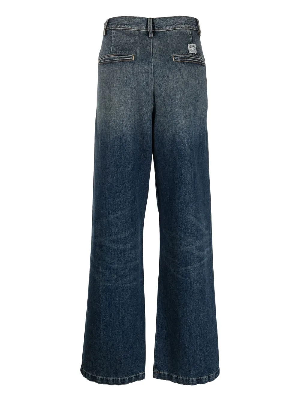 Denimist Geplooide jeans - Blauw