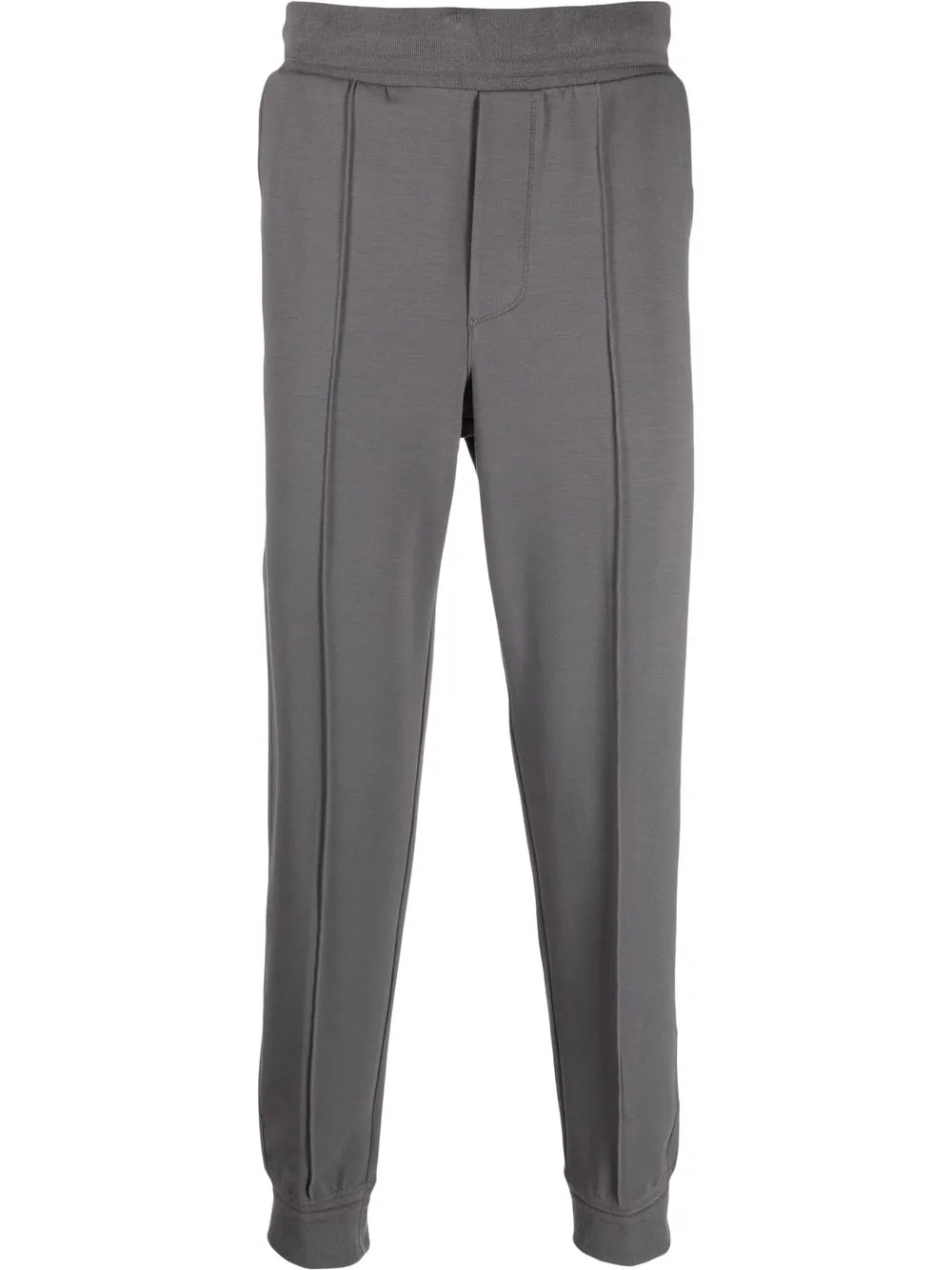

Zegna pants con logo bordado - Gris