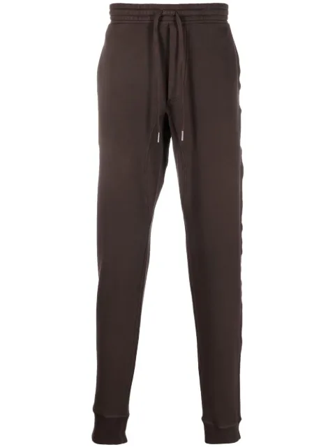 TOM FORD drawstring cotton track pants