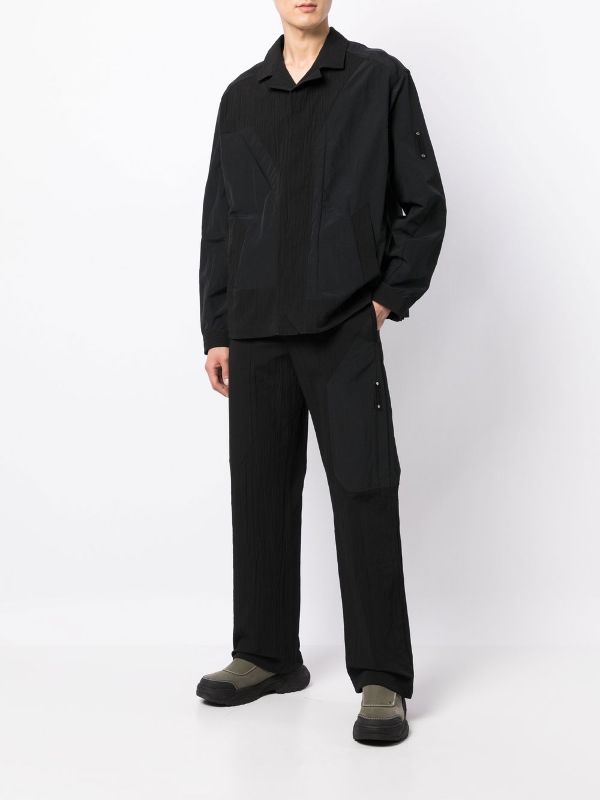 A-COLD-WALL* dual-texture long-sleeve Shirt - Farfetch