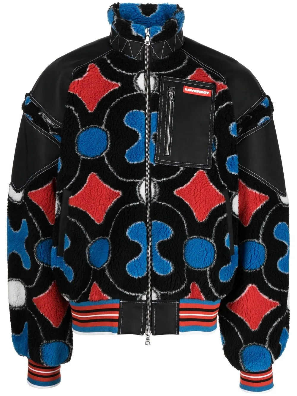 Charles Jeffrey Loverboy Checked Varsity Bomber Jacket - Farfetch