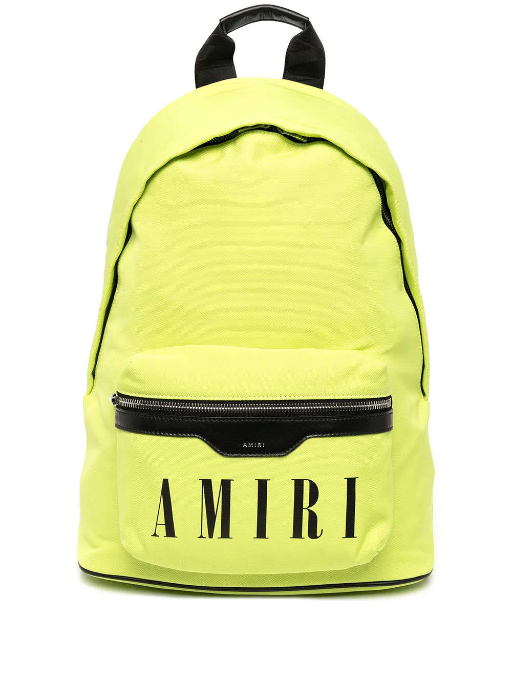 

AMIRI logo-print backpack - Yellow