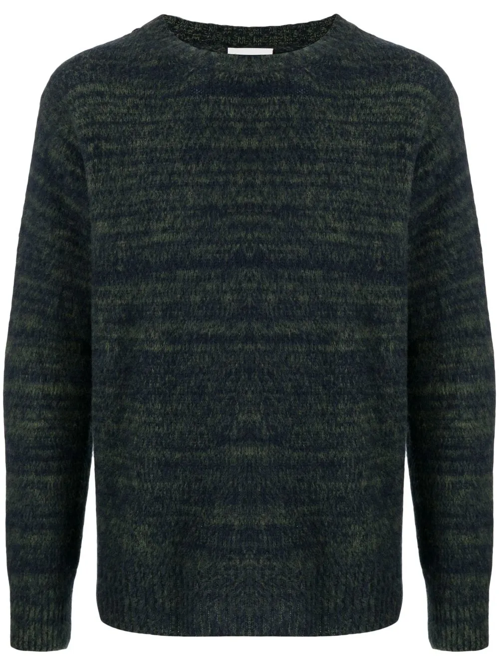 Moncler suéter Mouliné con cuello redondo - Gris