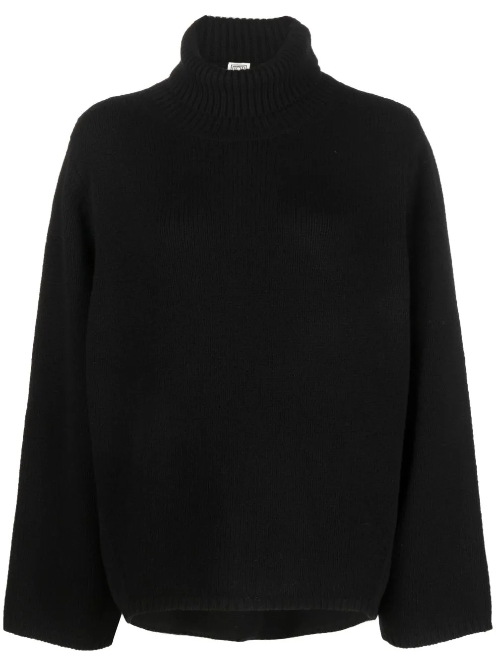 

TOTEME roll-neck knitted jumper - Black